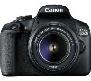 Canon EOS 2000D - The best DSLR camera for beginner filmmakers