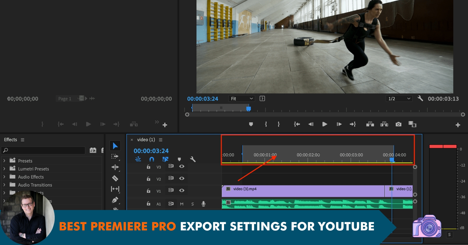 Best Premiere Pro Export Settings for YouTube