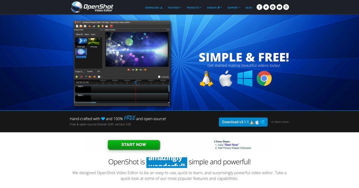 Free Video Editing Software for Beginners - OpenShot