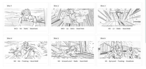 storyboard app for filmmakers | Film Storyboard Example There Will Be Blood Storyboard StudioBinder Storyboarding Software.jpg