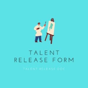 Talent Release Form