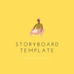 Storyboard template