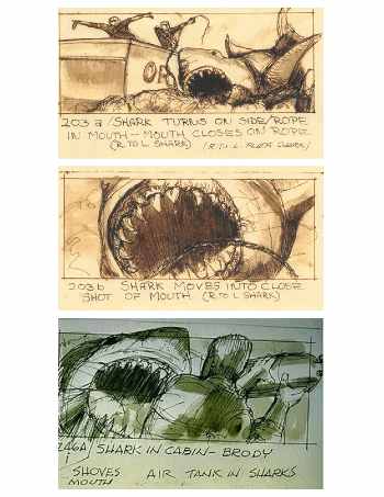 Jaws Storyboard
