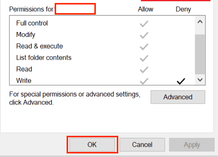 Premiere Pro is not Exporting - Permissions