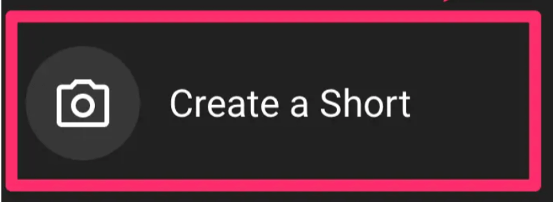 Create a YouTube Short
