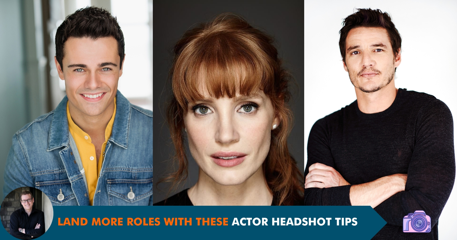Land More Roles With These Actor Headshot Tips