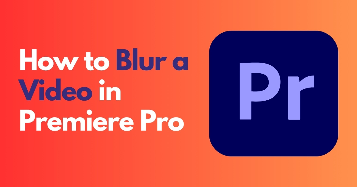 How to Blur a Video in Premiere Pro 02