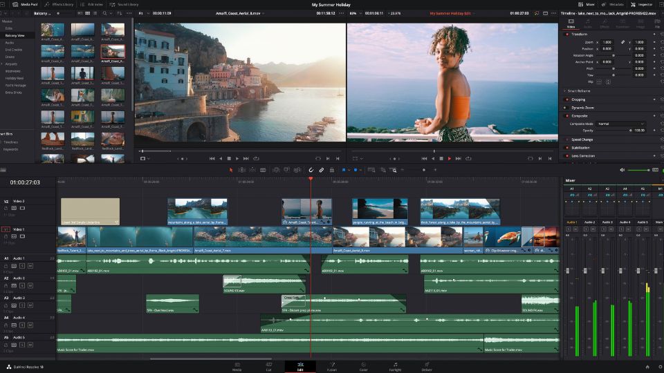 Color Grading in DaVinci Resolve - Customize Your Workspace