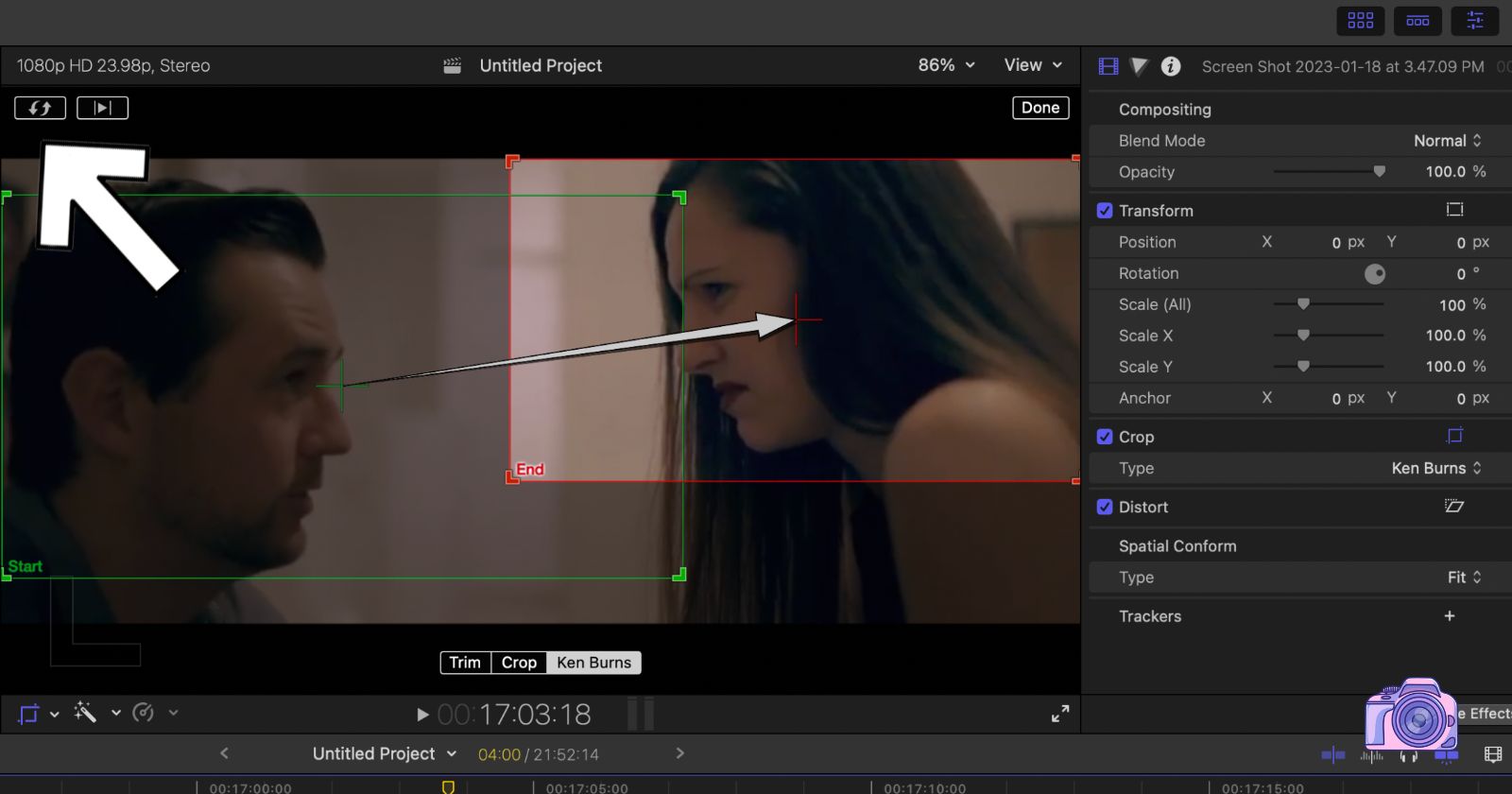 How To Use The Ken Burns Effect in Final Cut Pro X