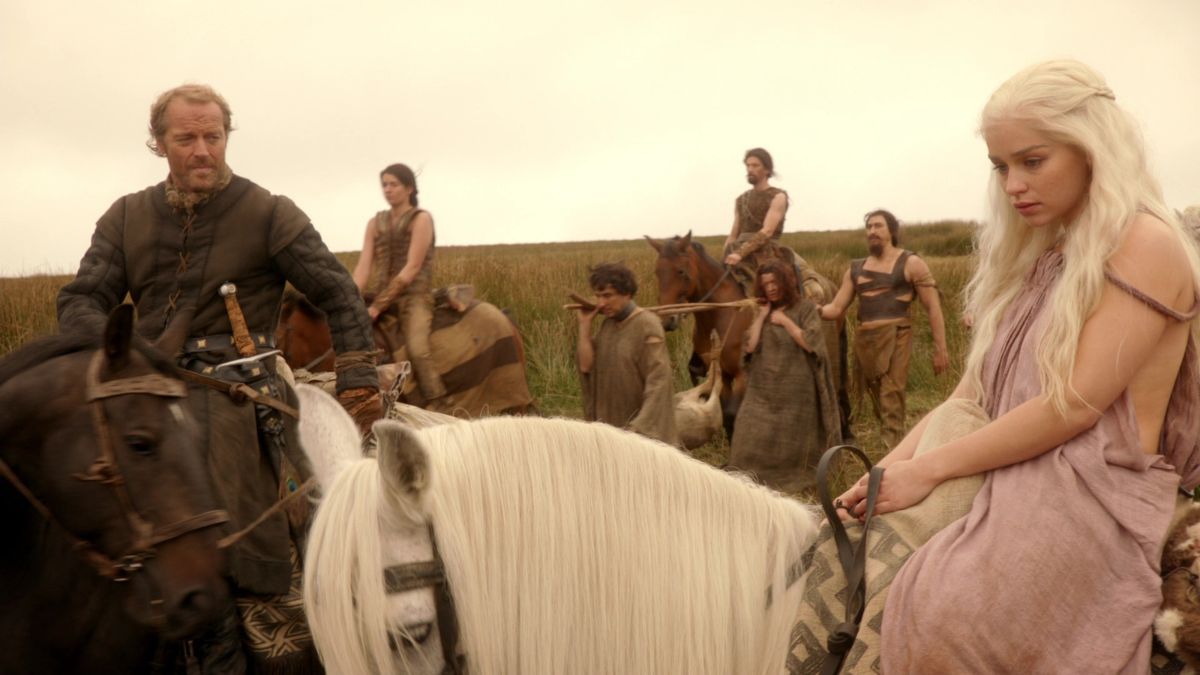 Where Was Game of Thrones Filmed - Cast Riding Horses