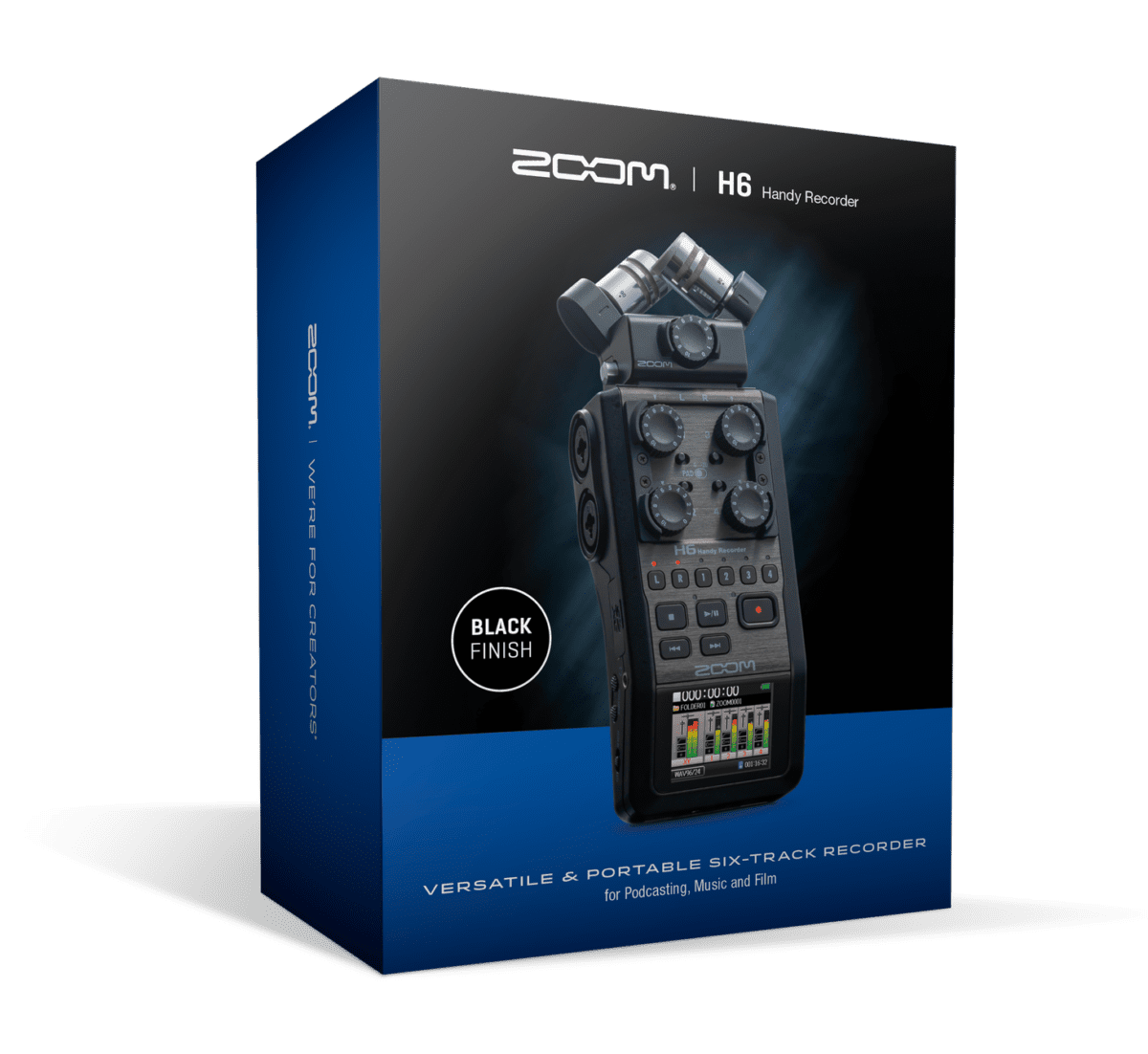 Zoom H6 Handy Recorder Review: Zoom H6 Product Box