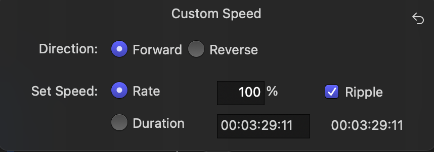 How To Speed Up A Clip in Final Cut Pro: Step 3