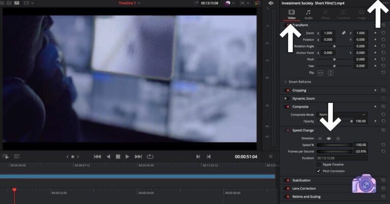 How To Reverse A Clip In DaVinci Resolve (3 Ways)