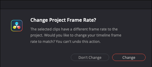 How To Change Frame Rate In DaVinci Resolve 5