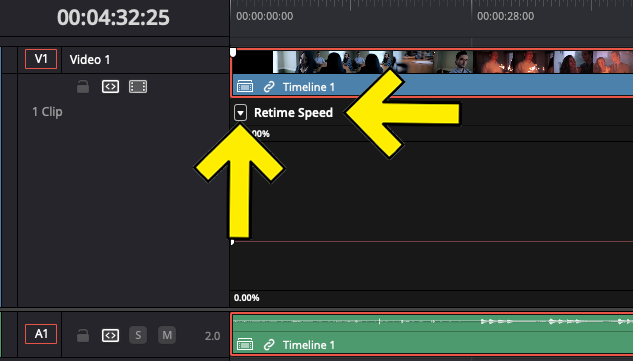 How To Speed Up A Clip In DaVinci Resolve 14
