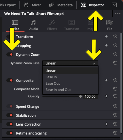 Use the drop-down arrow and select what kind of zoom you want