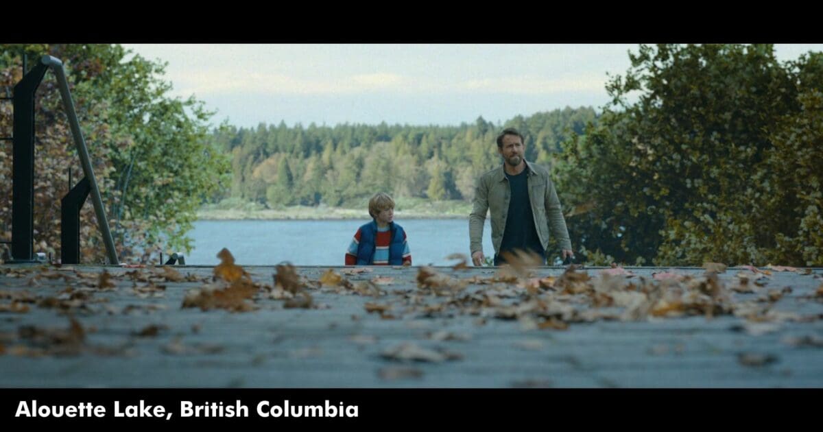 The Adam Project Film Location at Alouette Lake BC