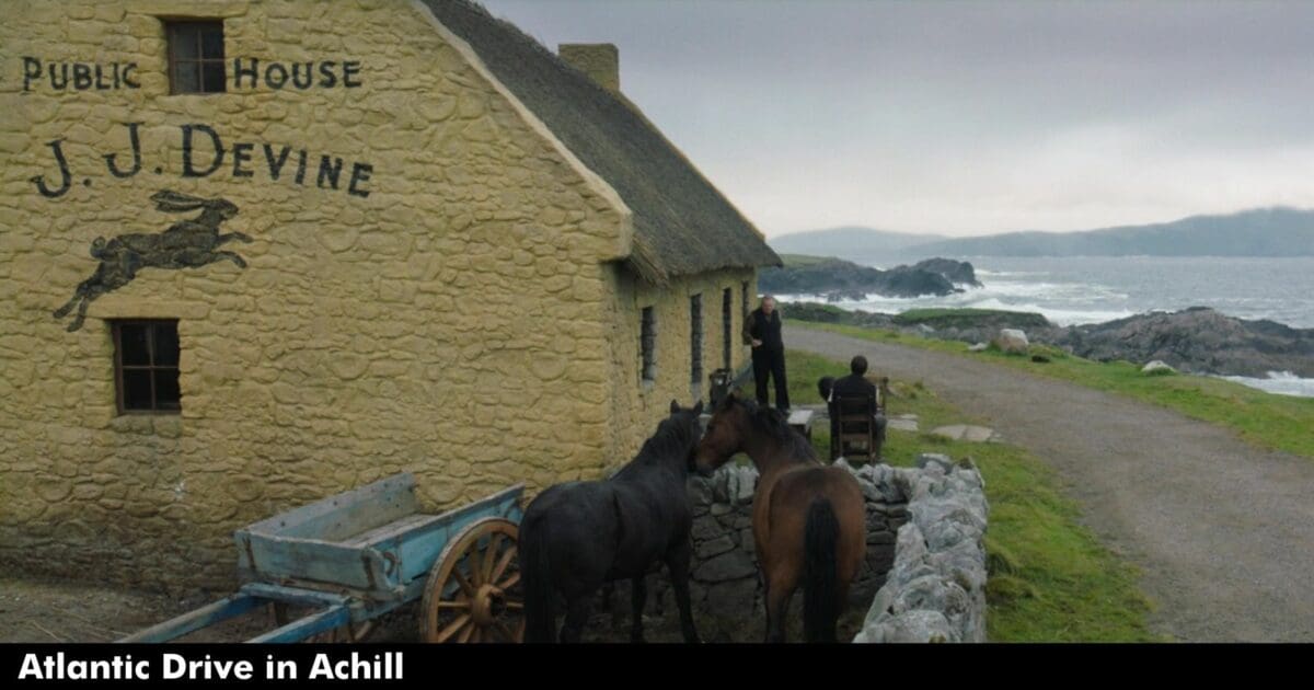 Where Was The Banshees of Inisherin Filmed: Atlantic Drive in Achill