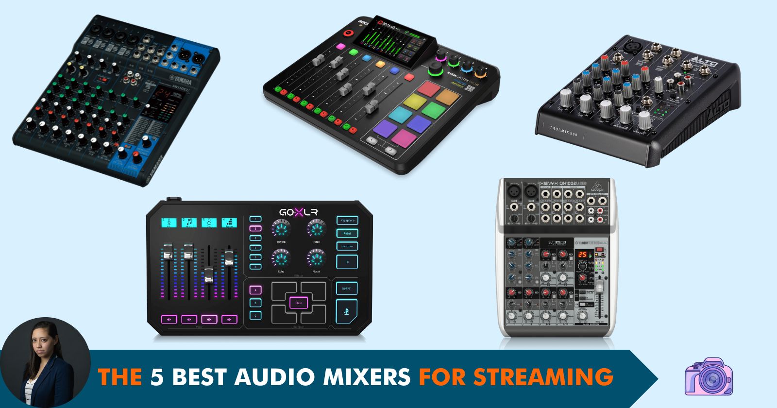 The 5 Best Audio Mixers for Streaming