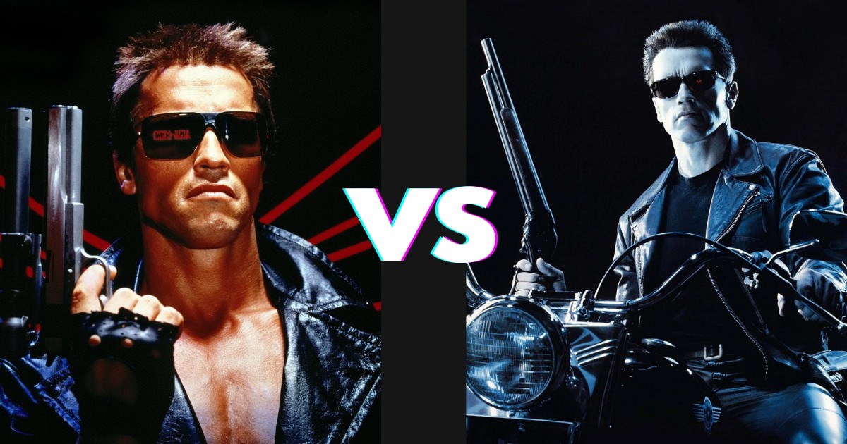 The Terminator vs Terminator 2 - Featured Image